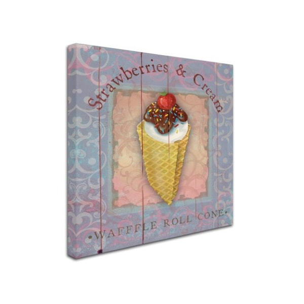 Fiona Stokes-Gilbert-ALI 'Parlor Ice Cream III' Canvas Art,14x14